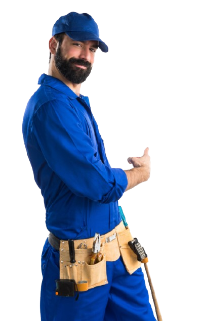 plumber pointing back removebg preview